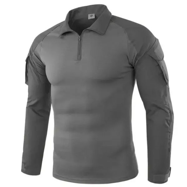 Économie de randonnée en plein air pour hommes, chemise à manches longues, vêtements de sport en coton, CP CamSolomon, chasse et escalade, saut militaire, armée – Image 5