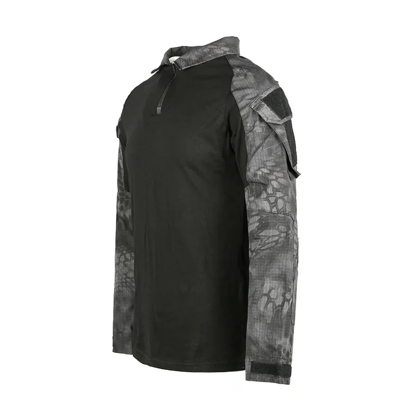 Économie de randonnée en plein air pour hommes, chemise à manches longues, vêtements de sport en coton, CP CamSolomon, chasse et escalade, saut militaire, armée