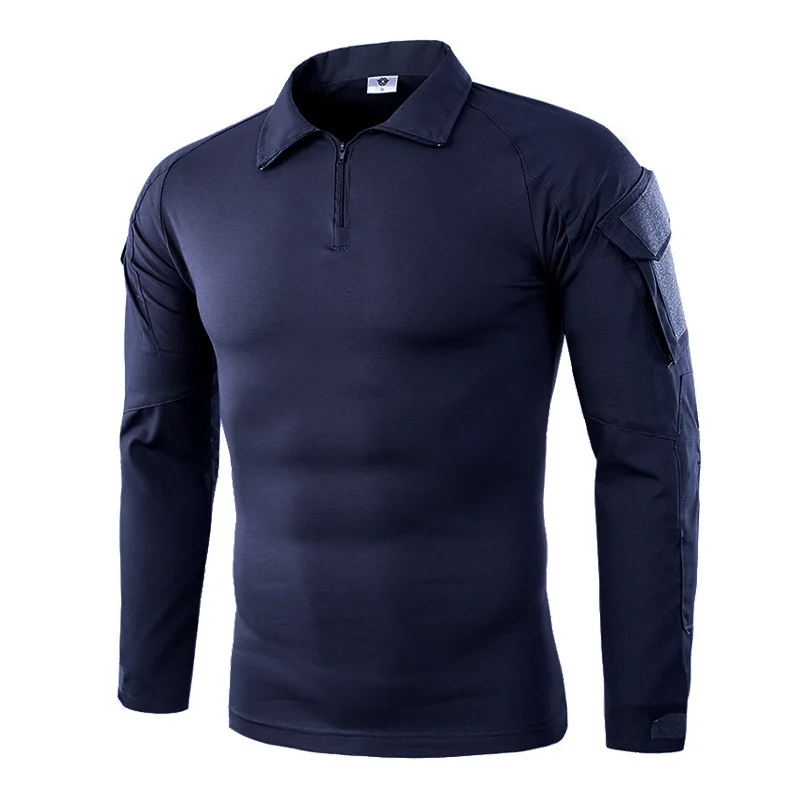 Économie de randonnée en plein air pour hommes, chemise à manches longues, vêtements de sport en coton, CP CamSolomon, chasse et escalade, saut militaire, armée Économie de randonnée en plein air pour hommes, chemise à manches longues, vêtements de sport en coton, CP CamSolomon, chasse et escalade, saut militaire, armée