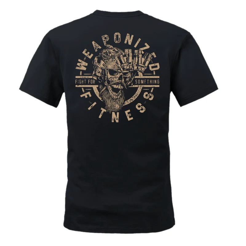T-shirt manches courtes col rond, marque de mode américaine, estival et respirant, en pur coton