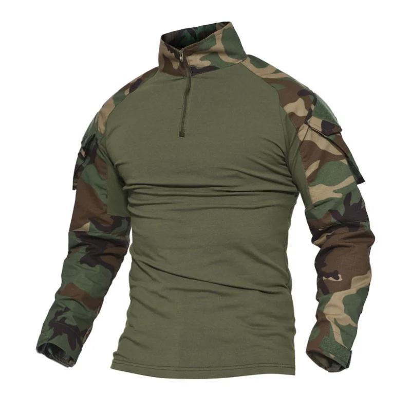 Skip Uniform Shirt CamSolomon US Taille asiatique S-3XL Cargo dehors Y-Airsoft Paintball DulT-Shirts Randonnée