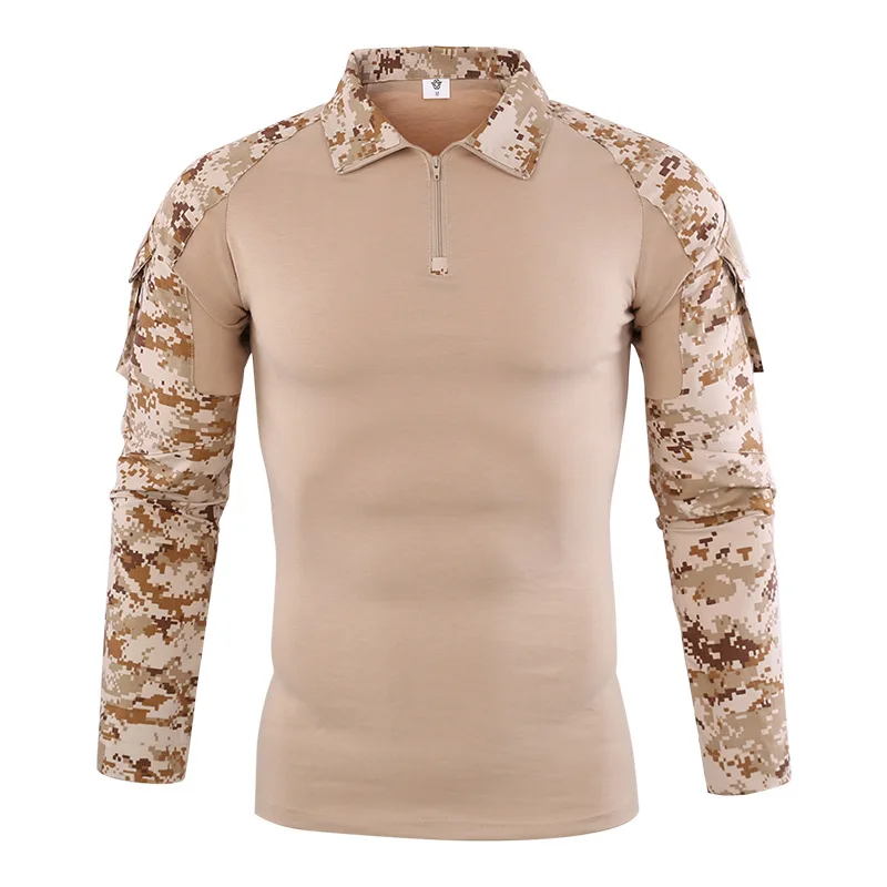 Skip Uniform Shirt CamSolomon US Taille asiatique S-3XL Cargo dehors Y-Airsoft Paintball DulT-Shirts Randonnée