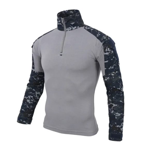 Skip Uniform Shirt CamSolomon US Taille asiatique S-3XL Cargo dehors Y-Airsoft Paintball DulT-Shirts Randonnée – Image 5