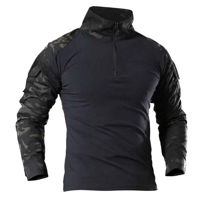 Skip Uniform Shirt CamSolomon US Taille asiatique S-3XL Cargo dehors Y-Airsoft Paintball DulT-Shirts Randonnée
