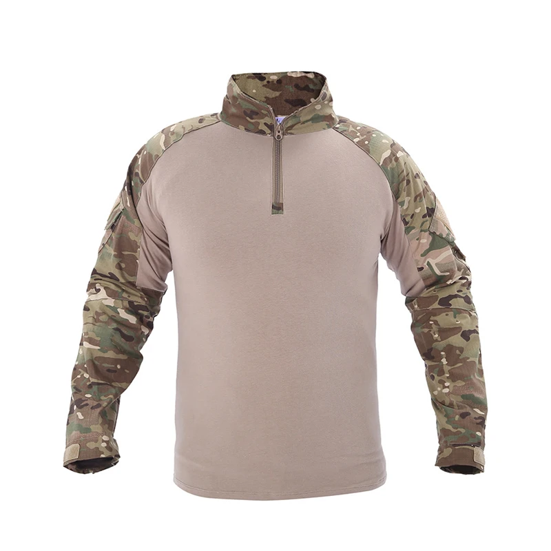 Skip Uniform Shirt CamSolomon US Taille asiatique S-3XL Cargo dehors Y-Airsoft Paintball DulT-Shirts Randonnée