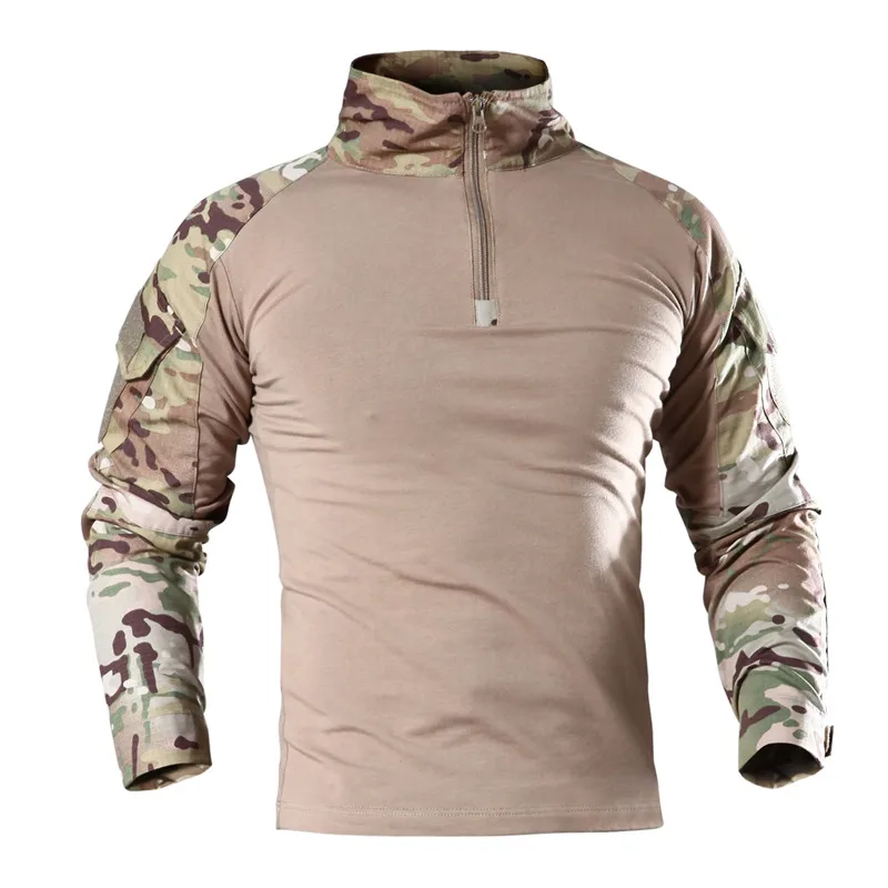 Skip Uniform Shirt CamSolomon US Taille asiatique S-3XL Cargo dehors Y-Airsoft Paintball DulT-Shirts Randonnée
