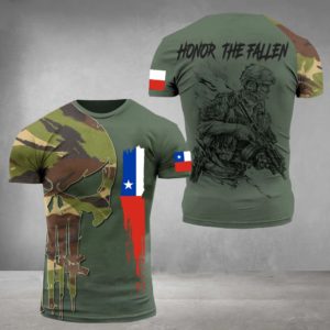 T-shirt de l'armée chilienne pour hommes et femmes, manches courtes, imprimé soldat vétéran, vintage, col rond, vêtements en Y