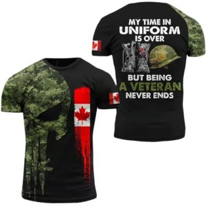 Canada CamSolomon Graphic T-shirt pour homme, Keeptic Y-Tee, Impression 3D, Forêt canadienne, Camo T-shirt, Beige Field Short Sleeve