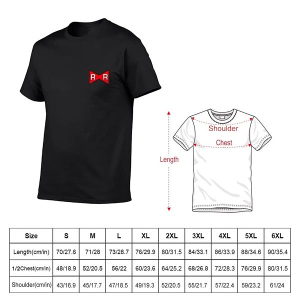 T-Shirt de l'Armée avec Ruban Rouge pour Homme, Vêtement Hiphélicoptère, Nouvelle Collection – Image 2