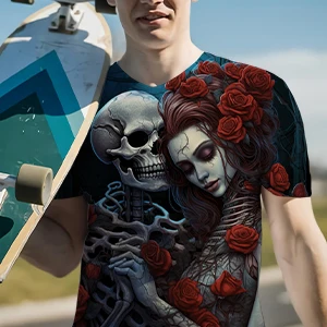 Chemise à manches courtes pour hommes, T-shirt à col rond, Économie pour hommes, Streetwear respirant, Ukraine Feel, Armée CamSolomon, Y-21e, Été