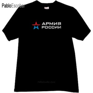 T-shirt homme, en coton, de marque, armée de russie, Cool, patriotique, en noir, été, 4XL 5XL