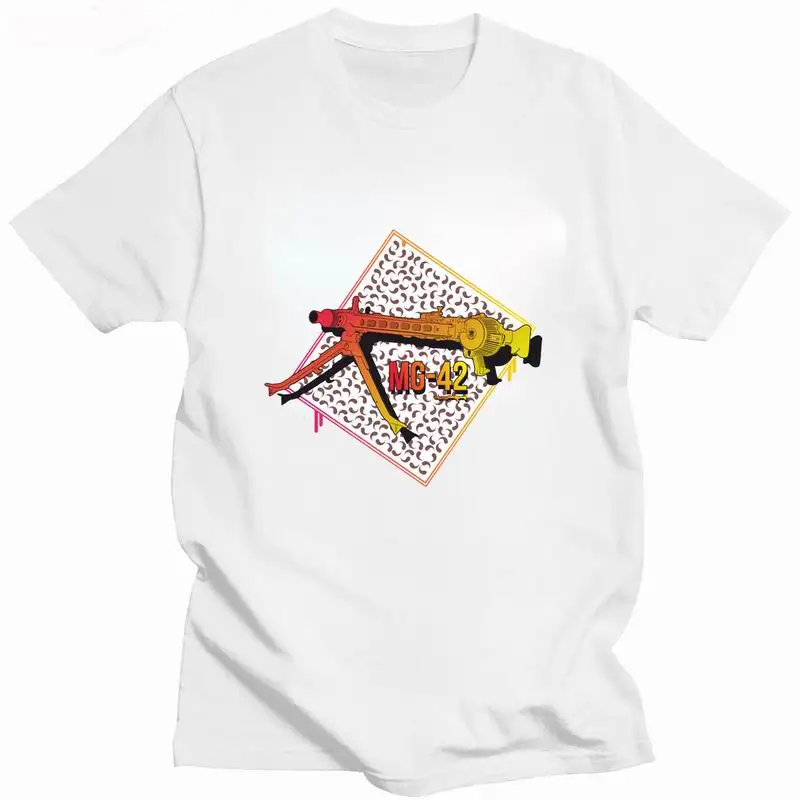 T-shirt col rond homme, streetwear, classique, armée allemande, croix de fer, vintage, unisexe, été