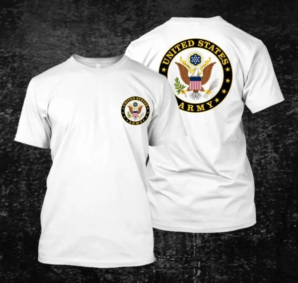 T-shirt à manches courtes de l'armée des États-Unis pour hommes, 100% coton, t-shirts Hip Hop, Streetwear Harajuku, offre spéciale