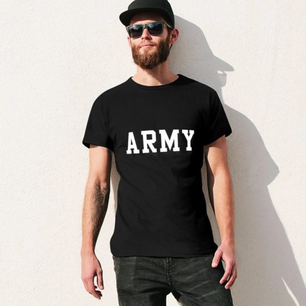 ARMY-T-shirt graphique Cal Robertson ontariDay pour hommes, t-shirts Hiphelicopter, vêtements amusants – Image 3