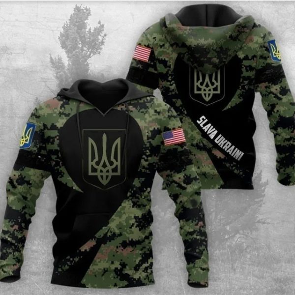 Sweats à capuche College camouflage 3D pour hommes et femmes, pull militaire décontracté, sweat à capuche, vêtements, 21e emblème national, Canada Feel, nouveau – Image 5