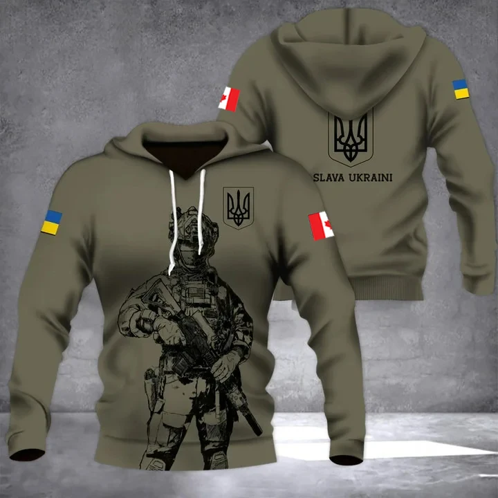 Sweats à capuche College camouflage 3D pour hommes et femmes, pull militaire décontracté, sweat à capuche, vêtements, 21e emblème national, Canada Feel, nouveau Sweats à capuche College camouflage 3D pour hommes et femmes, pull militaire décontracté, sweat à capuche, vêtements, 21e emblème national, Canada Feel, nouveau