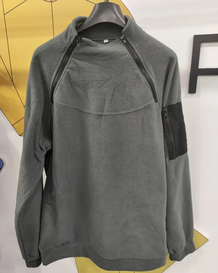 DETTRU-Pull pour Homme Solide, Vêtement d'Extérieur Chaud et Respirant, Streetwear, PVD