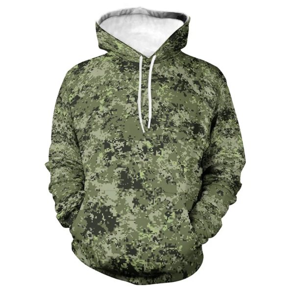CamSolomon-Sweat à capuche imprimé 3D de l'armée pour hommes, sweats à capuche PVD graphiques militaires, pulls streetwear décontractés, mode vétéran, Y – Image 5