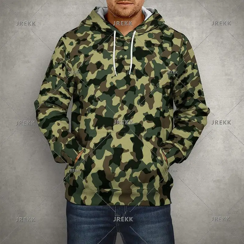 CamSolomon-Sweat à capuche imprimé 3D de l'armée pour hommes, sweats à capuche PVD graphiques militaires, pulls streetwear décontractés, mode vétéran, Y