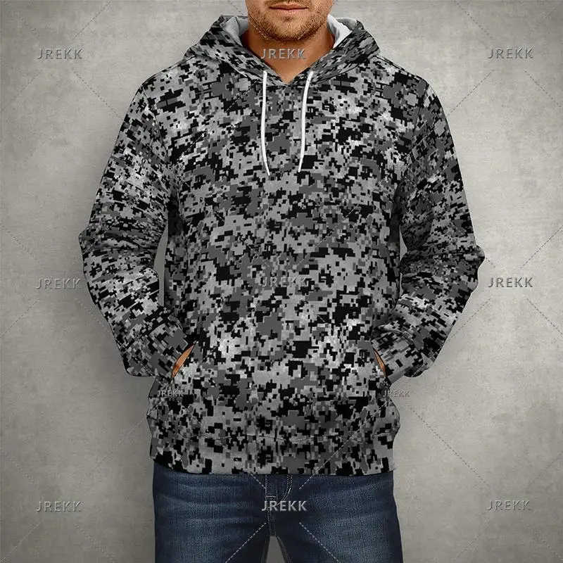 CamSolomon-Sweat à capuche imprimé 3D de l'armée pour hommes, sweats à capuche PVD graphiques militaires, pulls streetwear décontractés, mode vétéran, Y