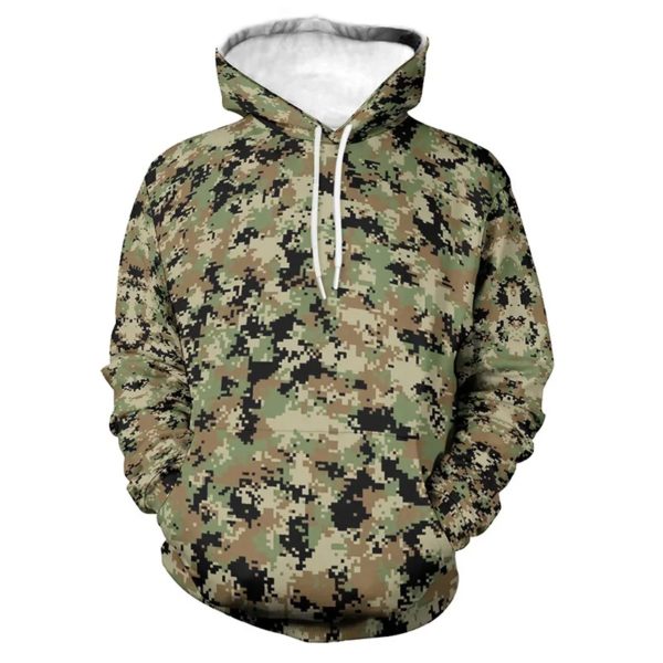 CamSolomon-Sweat à capuche imprimé 3D de l'armée pour hommes, sweats à capuche PVD graphiques militaires, pulls streetwear décontractés, mode vétéran, Y – Image 4
