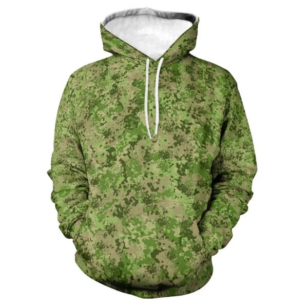 CamSolomon-Sweat à capuche imprimé 3D de l'armée pour hommes, sweats à capuche PVD graphiques militaires, pulls streetwear décontractés, mode vétéran, Y – Image 3