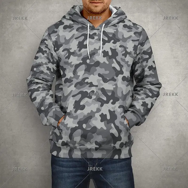 CamSolomon-Sweat à capuche imprimé 3D de l'armée pour hommes, sweats à capuche PVD graphiques militaires, pulls streetwear décontractés, mode vétéran, Y
