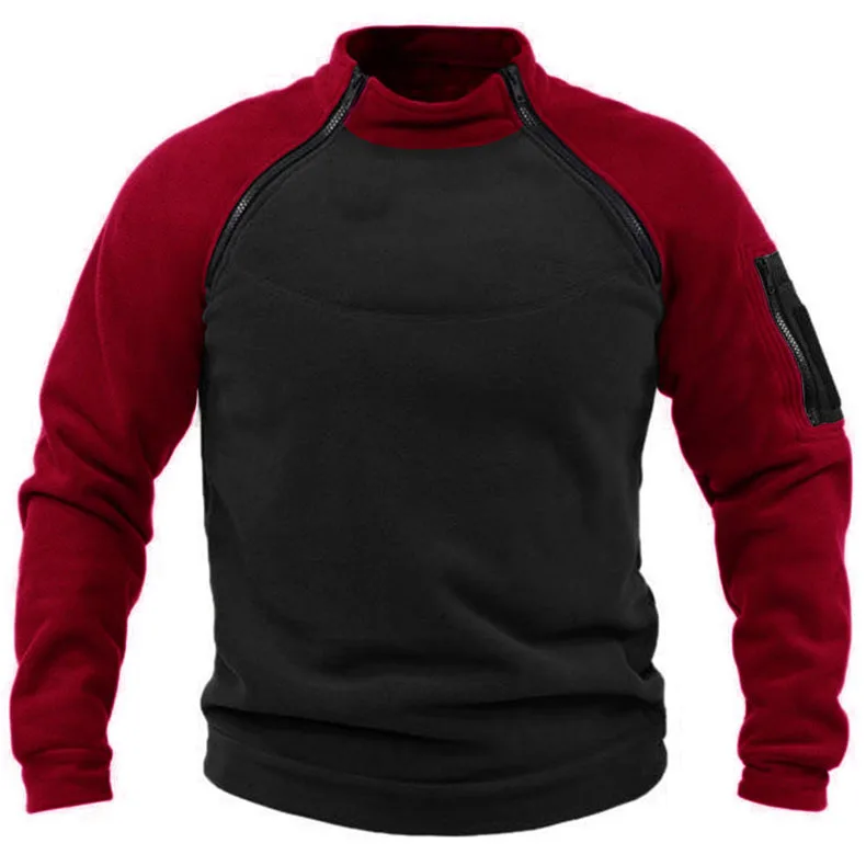 Sweat à capuche militaire vert armée pour homme, sweat à capuche camouflage, sweat à capuche épais, Hip Hop Streetwear, PVD, taille américaine, automne, 2024