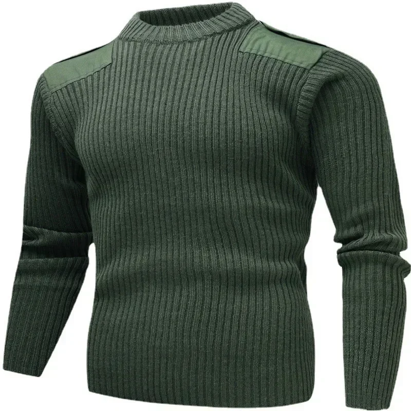 Round neckline Green