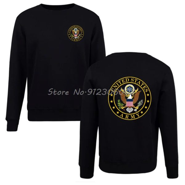 Sweat à capuche de l'armée américaine pour hommes, vêtements de sport unisexes, pull en molleton, Hip Hop Harajuku Streetwear, offre spéciale