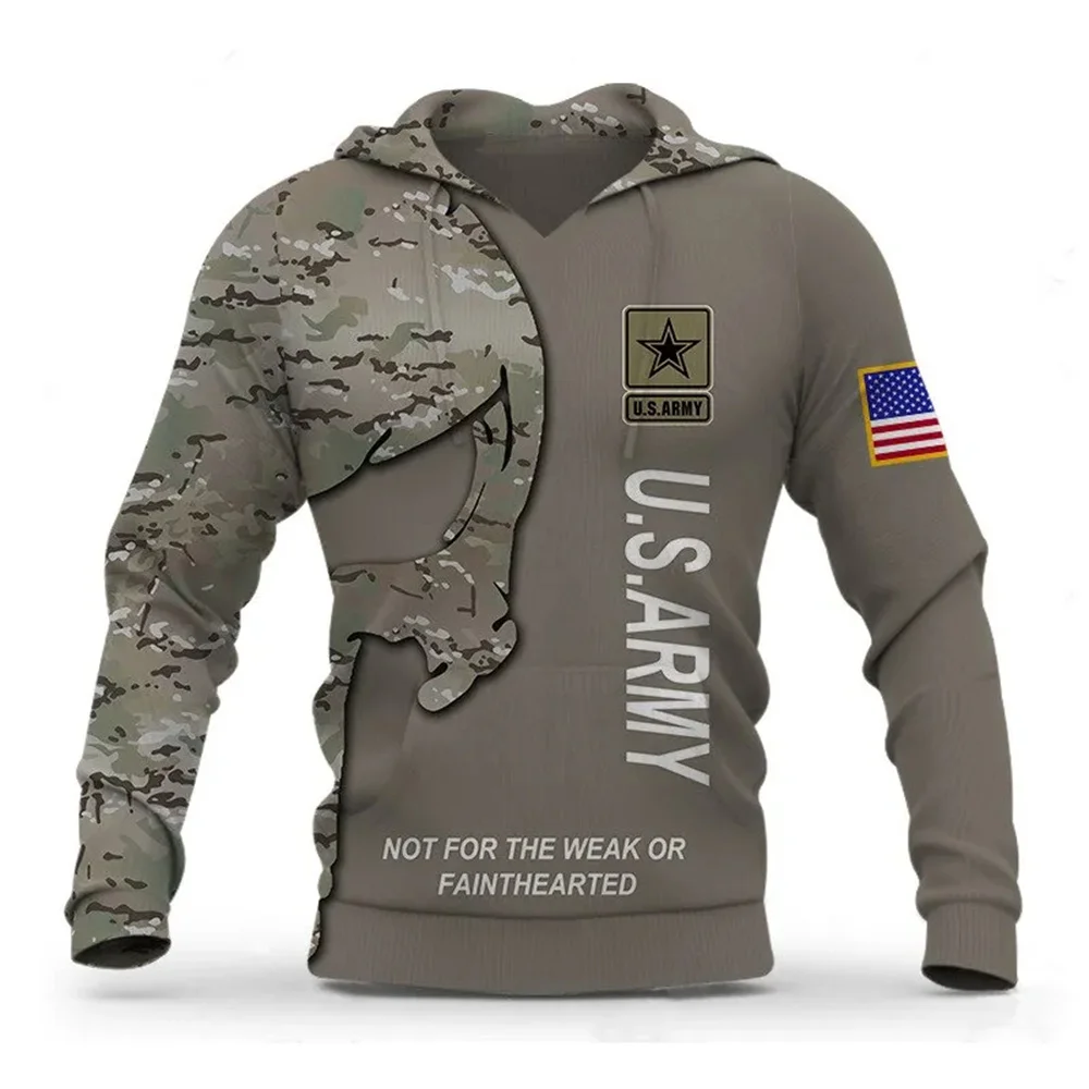 WBWA-Pull camouflage de soldat imbibé de l'armée militaire vétéran pour hommes et femmes, survêtement à la mode, sweats à capuche décontractés, impression 3D, automne, nouveau, 2023 WBWA-Pull camouflage de soldat imbibé de l'armée militaire vétéran pour hommes et femmes, survêtement à la mode, sweats à capuche décontractés, impression 3D, automne, nouveau, 2023