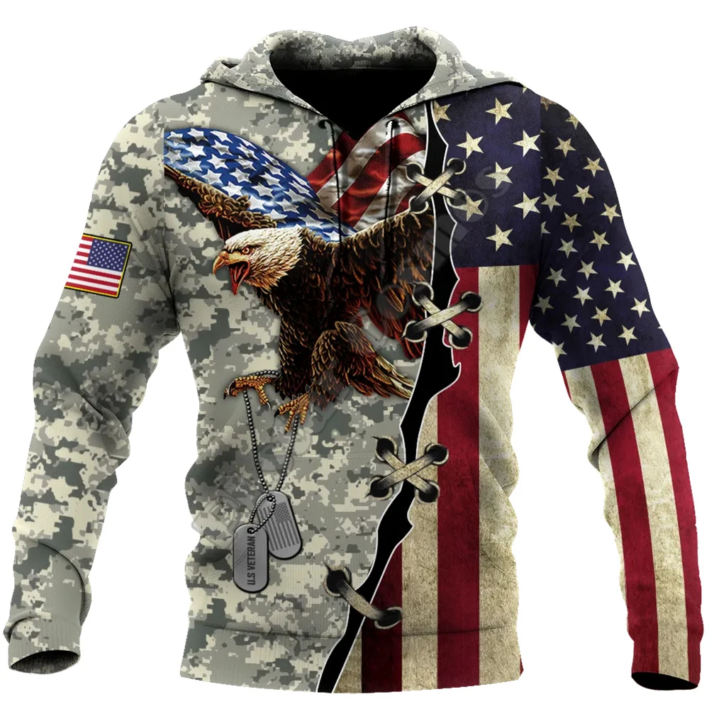 WBWA-Pull camouflage de soldat imbibé de l'armée militaire vétéran pour hommes et femmes, survêtement à la mode, sweats à capuche décontractés, impression 3D, automne, nouveau, 2023 WBWA-Pull camouflage de soldat imbibé de l'armée militaire vétéran pour hommes et femmes, survêtement à la mode, sweats à capuche décontractés, impression 3D, automne, nouveau, 2023