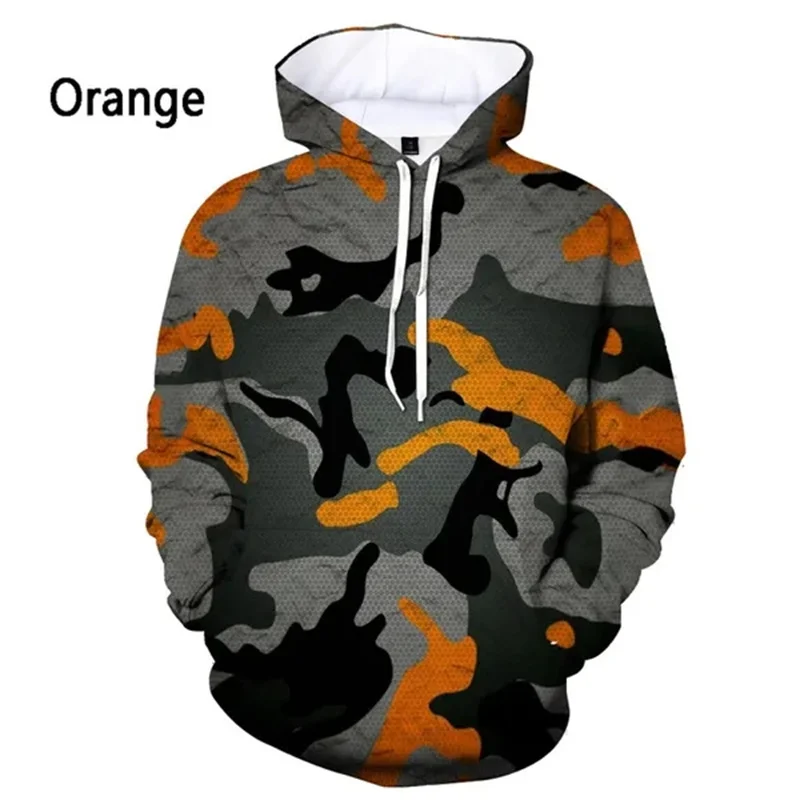 CamSolomon-Sweats à capuche College 3D pour hommes et enfants, Survêtements militaires, Streetwear unisexe, Vestes d'hiver à capuche, PVD, Mode