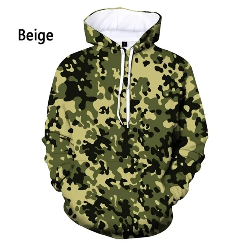 CamSolomon-Sweats à capuche College 3D pour hommes et enfants, Survêtements militaires, Streetwear unisexe, Vestes d'hiver à capuche, PVD, Mode