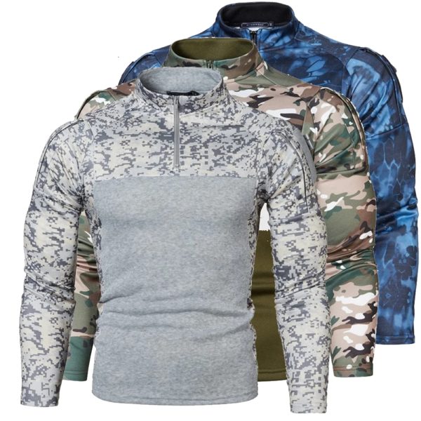 Solomon-Pull de jogging à manches longues pour homme, fitness en plein air, militaire, décontracté, nouveau, 2022