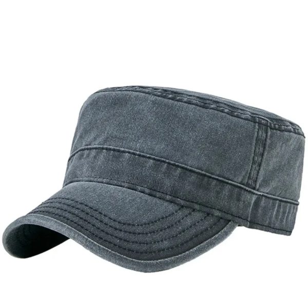Chapeau de loisirs en pur coton pour homme et femme, casquette de soleil, style militaire, disponible en grande taille, 55-59cm, 60-65cm, collection printemps été 2023