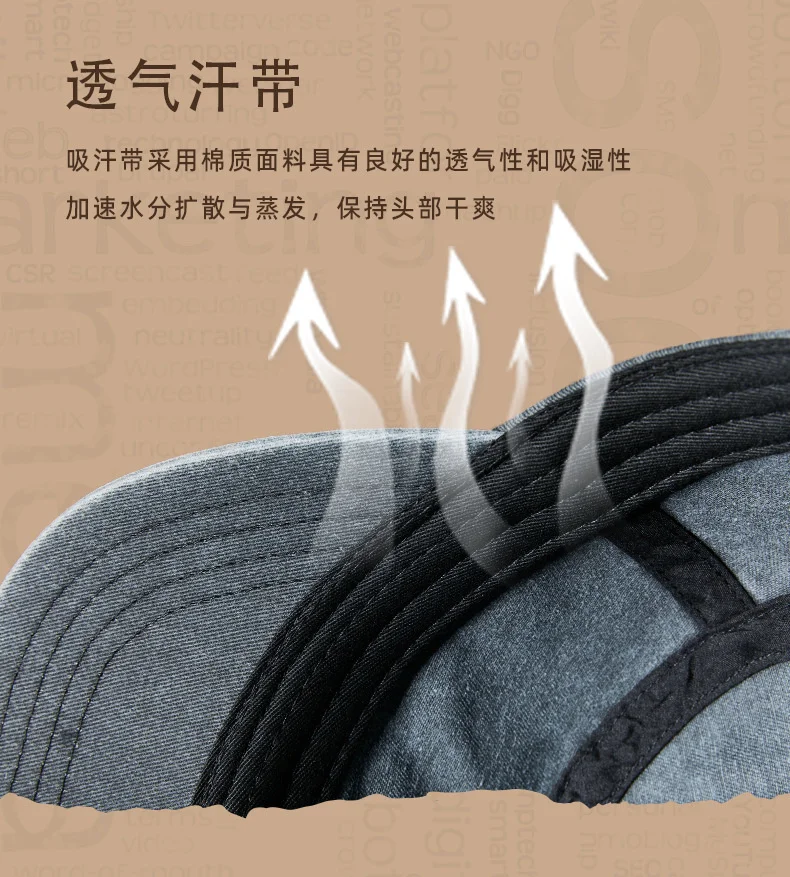 Chapeau de loisirs en pur coton pour homme et femme, casquette de soleil, style militaire, disponible en grande taille, 55-59cm, 60-65cm, collection printemps été 2023