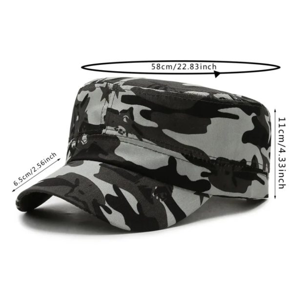 Chapeau de soleil services.com pour hommes et femmes, casquette de sport, chapeaux de plein air, chapeau de marin, 58cm – Image 3