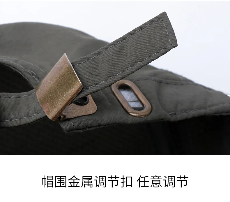 Casquette Militaire à Visière pour Homme, Chapeau de Camionneur, Réglable, Solide, Protection Solaire, Collection Printemps Été