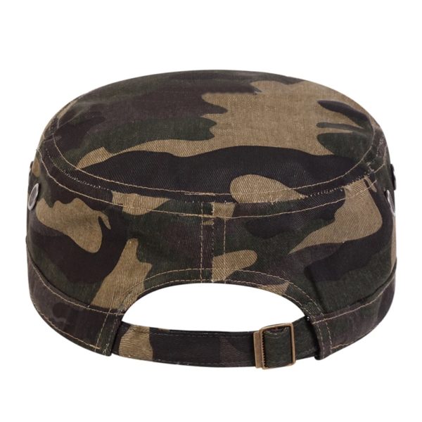 CamSolomon-Casquettes de baseball plates unisexes, chapeaux de marin, série Pores, printemps, automne, hommes, capitaine militaire – Image 5