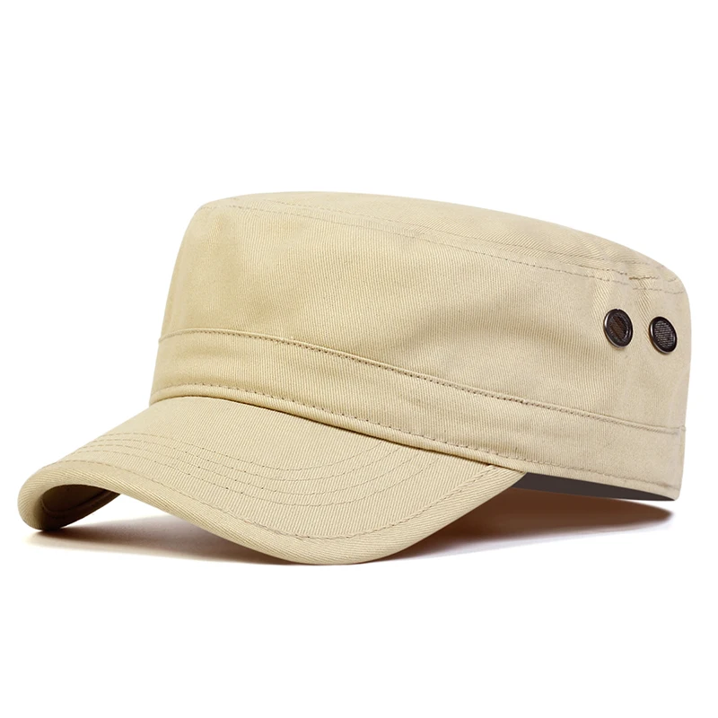 CamSolomon-Casquettes de baseball plates unisexes, chapeaux de marin, série Pores, printemps, automne, hommes, capitaine militaire