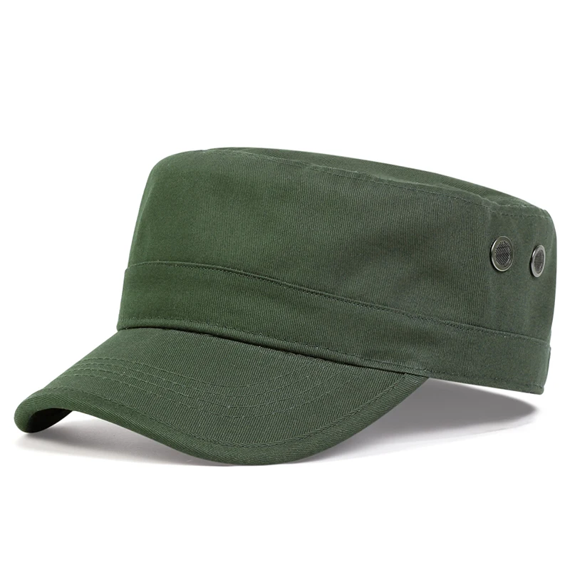 CamSolomon-Casquettes de baseball plates unisexes, chapeaux de marin, série Pores, printemps, automne, hommes, capitaine militaire