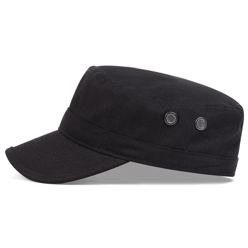 CamSolomon-Casquettes de baseball plates unisexes, chapeaux de marin, série Pores, printemps, automne, hommes, capitaine militaire