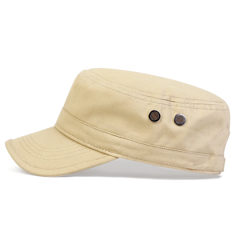 CamSolomon-Casquettes de baseball plates unisexes, chapeaux de marin, série Pores, printemps, automne, hommes, capitaine militaire