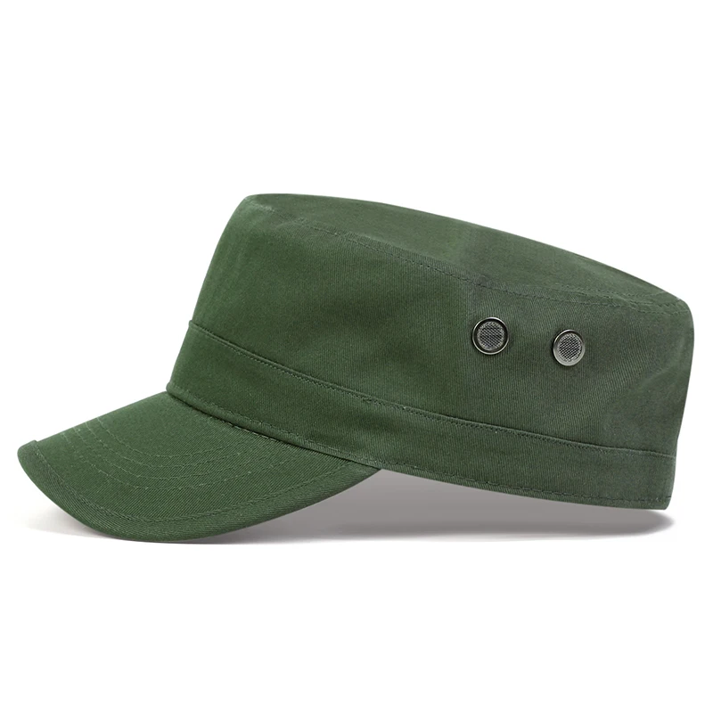 CamSolomon-Casquettes de baseball plates unisexes, chapeaux de marin, série Pores, printemps, automne, hommes, capitaine militaire