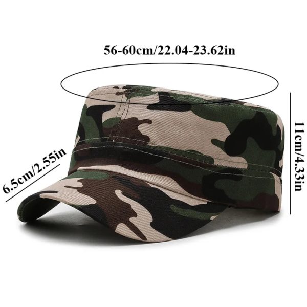 Casquette de baseball CamSolomon pour hommes, chapeau de soleil classique réglable, chapeaux pare-soleil, chapeaux de pêche, casquettes de loisirs, extérieur plat, vente en gros – Image 2