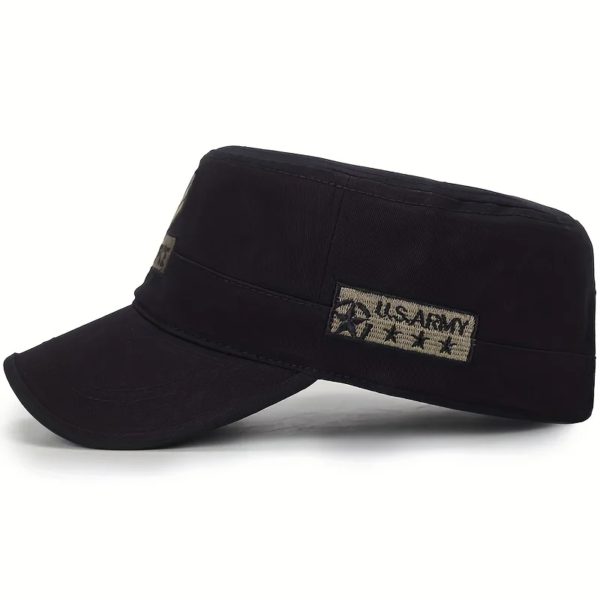 Casquette de baseball unisexe avec flèche Air Force brodée, chapeaux de marin pour hommes, dessus plat, casquette militaire de capitaine, printemps et automne – Image 5
