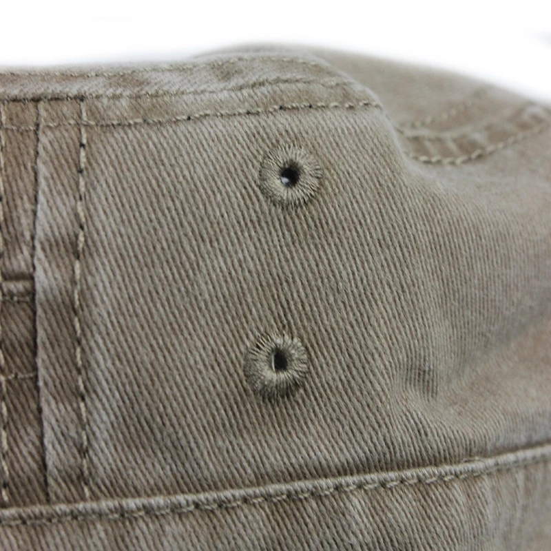 Casquette et chapeau déFlexpour hommes, marque classique, vintage, plat, ajustable, casquette ThUNICEF, chapeaux militaires d'été pour hommes, pêche