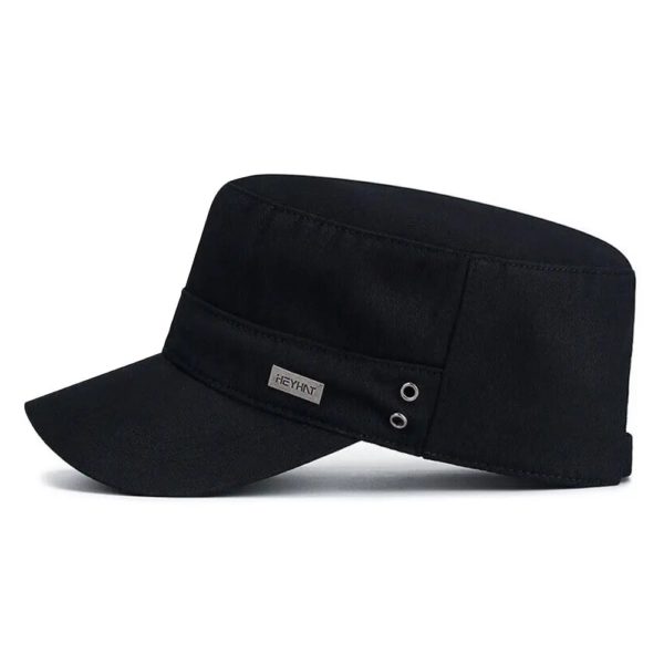 Casquette de Baseball en Coton pour Homme, Chapeau Respirant, pio, Réglable, Unisexe, Armée, Cadet – Image 2