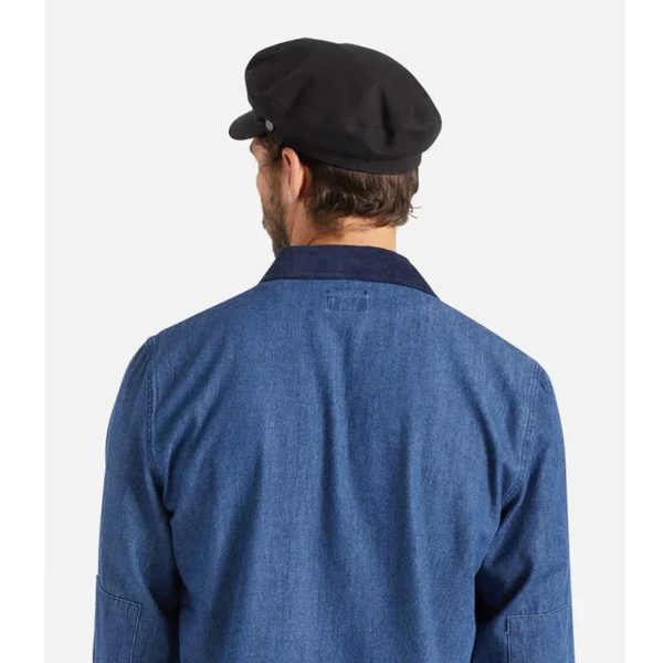 Chapeau Militaire en Coton Rétro pour Homme, Casquette Marine Unisexe, Haut pio, Marin, Capitaine, Noir, Bateau, Mode, Automne, Grande Taille, 62cm – Image 3